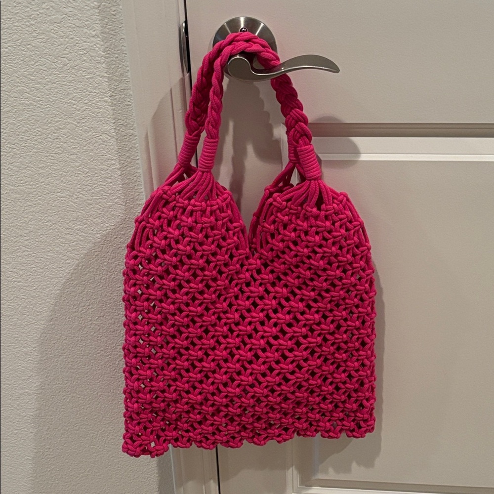 J. Crew Cadiz Handknotted tote
